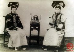 晚清时的女性服装图片(晚清衣服图片)