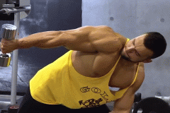 怎么用哑铃锻炼三头肌(哑铃如何锻炼三头肌)