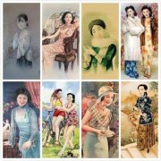 民国女性服装上袄下裙(民国时期女子特色服饰袄裙)