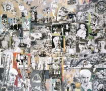 女性拼贴素材服装图案大全(服装拼贴画图片大全)