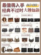 食品化妆品包包品牌排行榜(全国包包品牌排行榜)