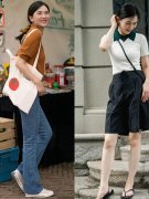 中年女性服装上衣搭配图片(中年女士服装搭配图片)