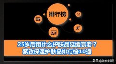 活能化妆品品牌排行榜(环保护肤品排行榜)