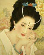 唐朝 女性 郊游服装描写