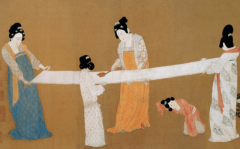 韩国古代女性服装 胸