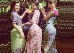 缅甸女性服装图(缅甸女性服装图片高清)