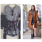 女性风衣服装尺寸对照表(女孩风衣外套尺寸表)