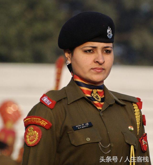 印度女兵有多漂亮？每一位都体态万千性感撩人