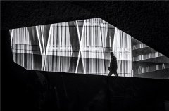 女性时装黑白服装剪影设计(白色服装设计)