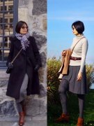 冬季中老年女性服装(中老年女式冬季服装)