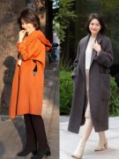 中老年女性长款服装(中老年服装冬装女上衣长款)