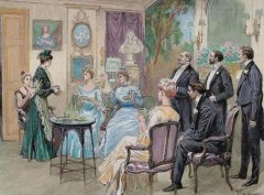 中世纪的服装女性贵族(中世纪的服装女性贵族图片)