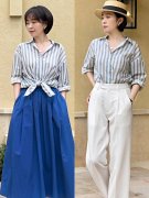 夏季知性女性服装搭配图(夏季知性女性服装搭配图片大全)