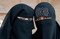 穆斯林女性服装全遮面