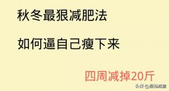 怎么样瘦的快(怎么样瘦的快对身体无害)