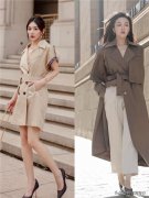 风衣女性服装图片大全(好看的风衣女款图片)