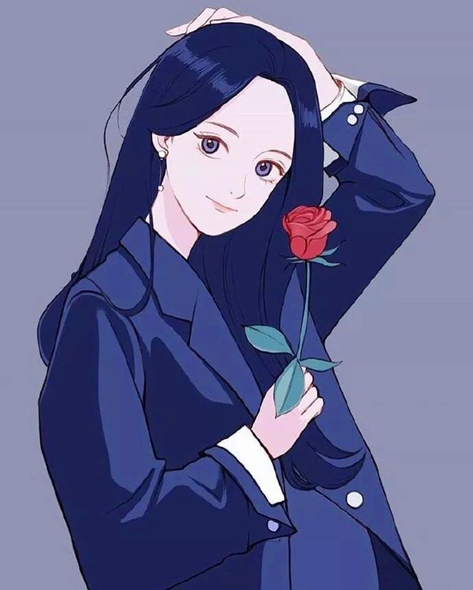 韩国绘师精美动漫女生手绘图集！这样的小姐姐你爱了吗