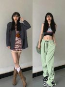 女性服装辣妹穿搭图(辣妹穿搭法则)