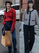 女性冬装服装展示(女式冬装上衣)