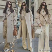 女性服装秋冬季套装图(女人秋季服装图片)