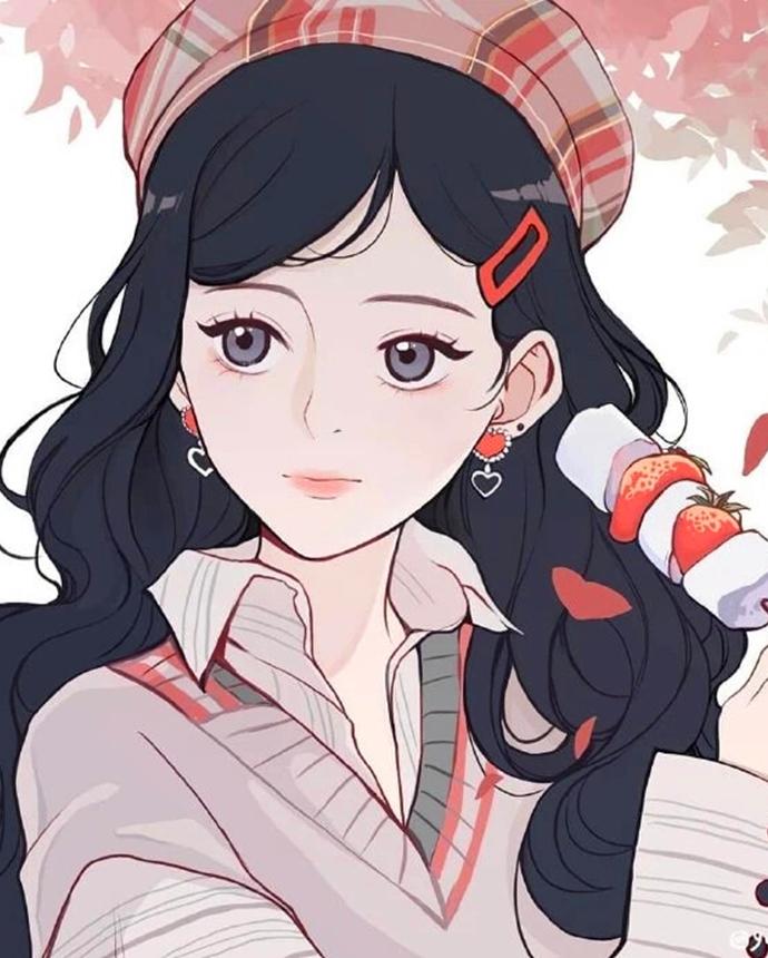 韩国绘师精美动漫女生手绘图集！这样的小姐姐你爱了吗