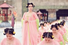 唐代女性服装级别图片大全(唐代女人服装图片)