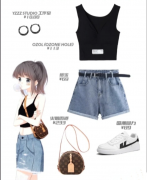 漫画女性夏季服装图画大全(女孩夏季衣服简笔画图片大全集)