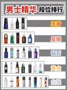男士精华化妆品牌排行榜(高端男士化妆品排行榜)