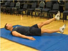 抬腿运动怎么做图解(抬腿运动视频教程)