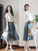 中年女性商务服装穿搭图片(中年女性服装搭配图片)