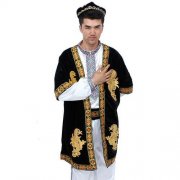 维吾尔族服装女性连衣裙